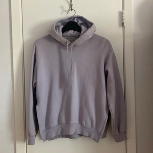 Everlane Lavender Slit Sweatshirt - XS
